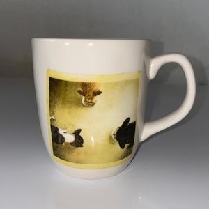 Rae Dunn Mug Coffee Tea Artisan Collection Magenta Dog Picture Share Friends